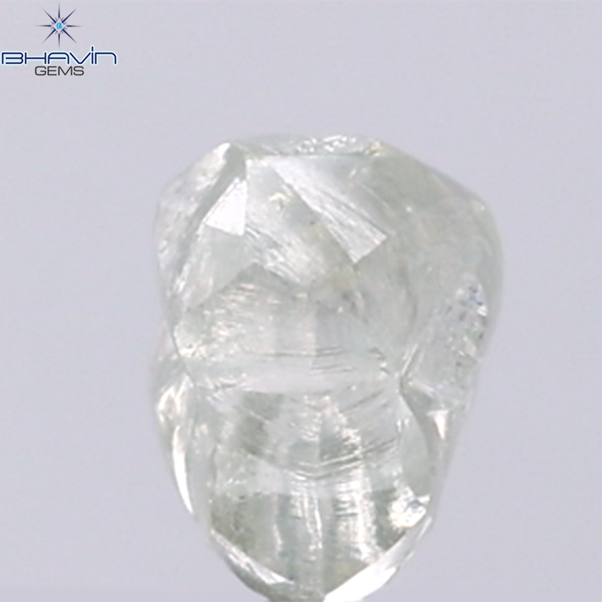 1.29 CT Natural Rough Diamond Green Color Clarity VS (6.33 MM)