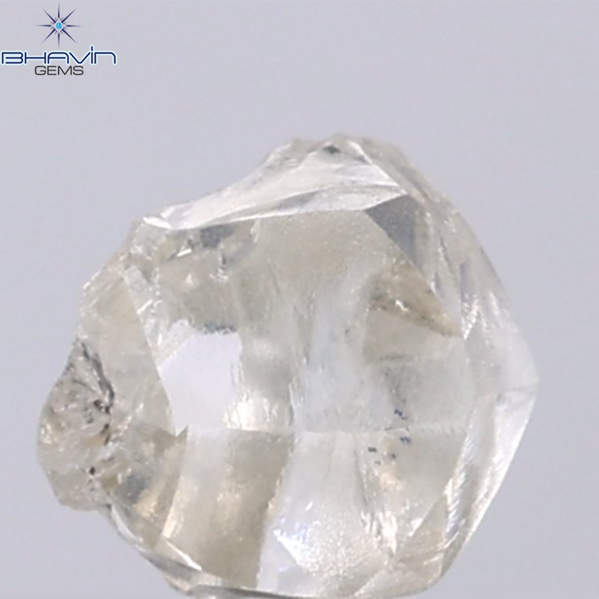 1.04 CT Natural Rough Diamond White Color Clarity VS (6.78 MM)