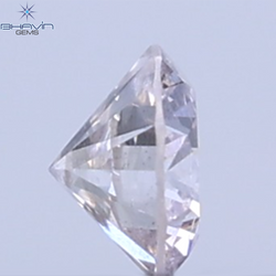 0.04 CT Natural Round Diamond Pink Color Clarity SI (2.0 MM)