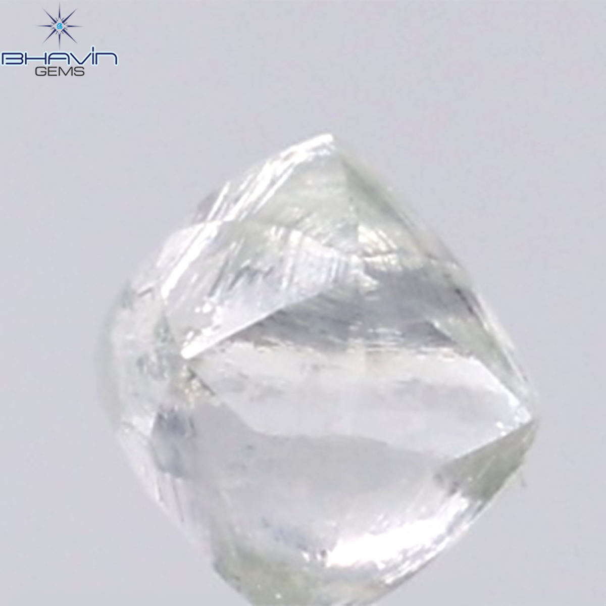 1.02 CT Natural Rough Diamond White Color Clarity VS (5.62 MM)