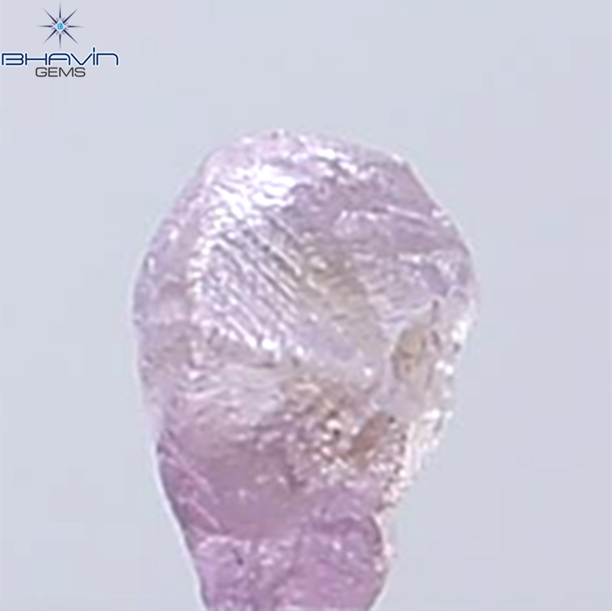 0.34 CT ハートシェイプ ナチュラル ダイヤモンド オレンジ色 VS1 クラリティ (4.59 MM)