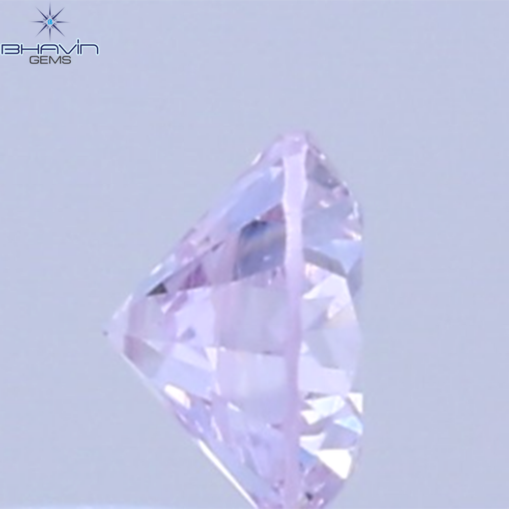 0.03 CT Natural Round Diamond Pink Color Clarity VS2 (1.9 MM)