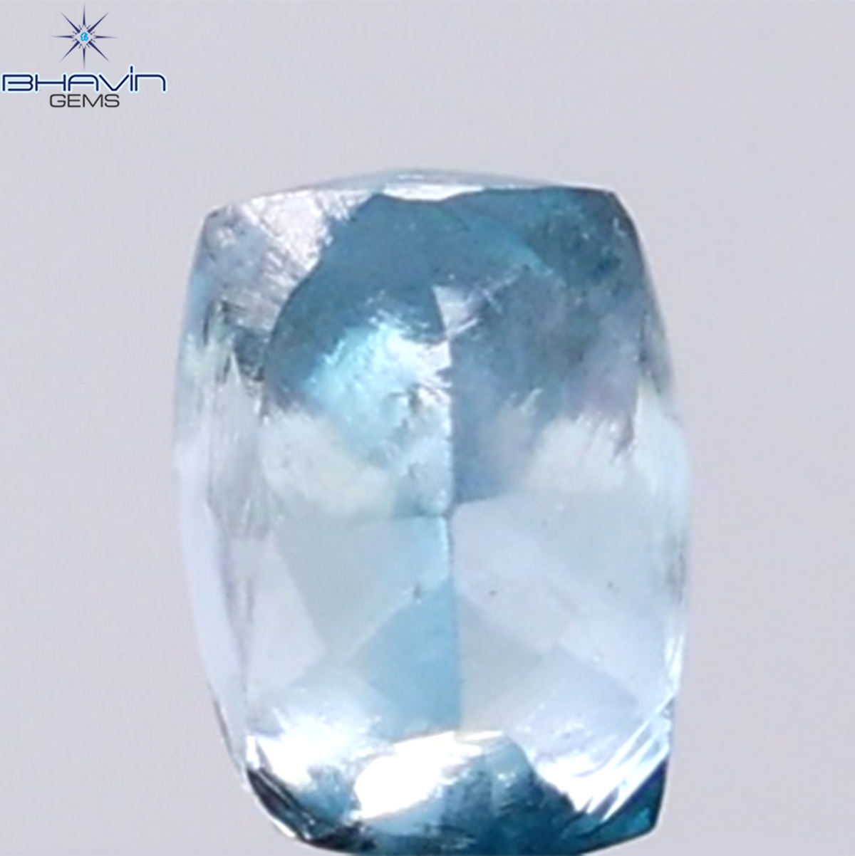 0.49 CT ラフシェイプ ナチュラル ダイヤモンド ピンク色 I3 クラリティ (4.90 MM)