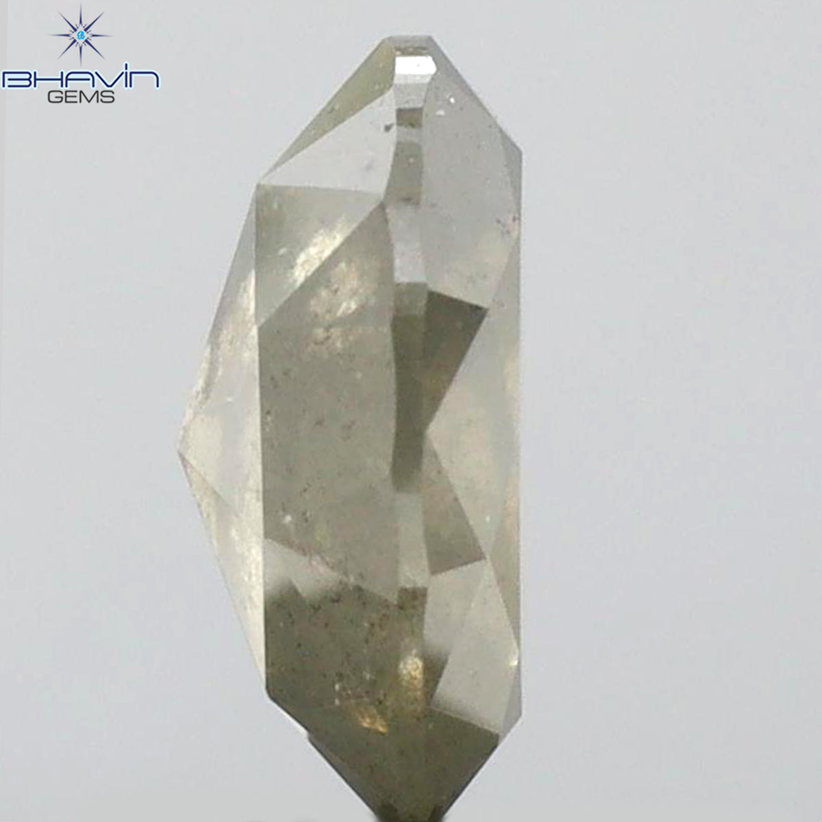 1.39 CT Oval Shape Natural Diamond Salt And Papper Color I3 Clarity (7.80 MM)