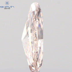 0.14 CT Marquise Shape Natural Loose Diamond Pink Color SI1 Clarity (5.03 MM)