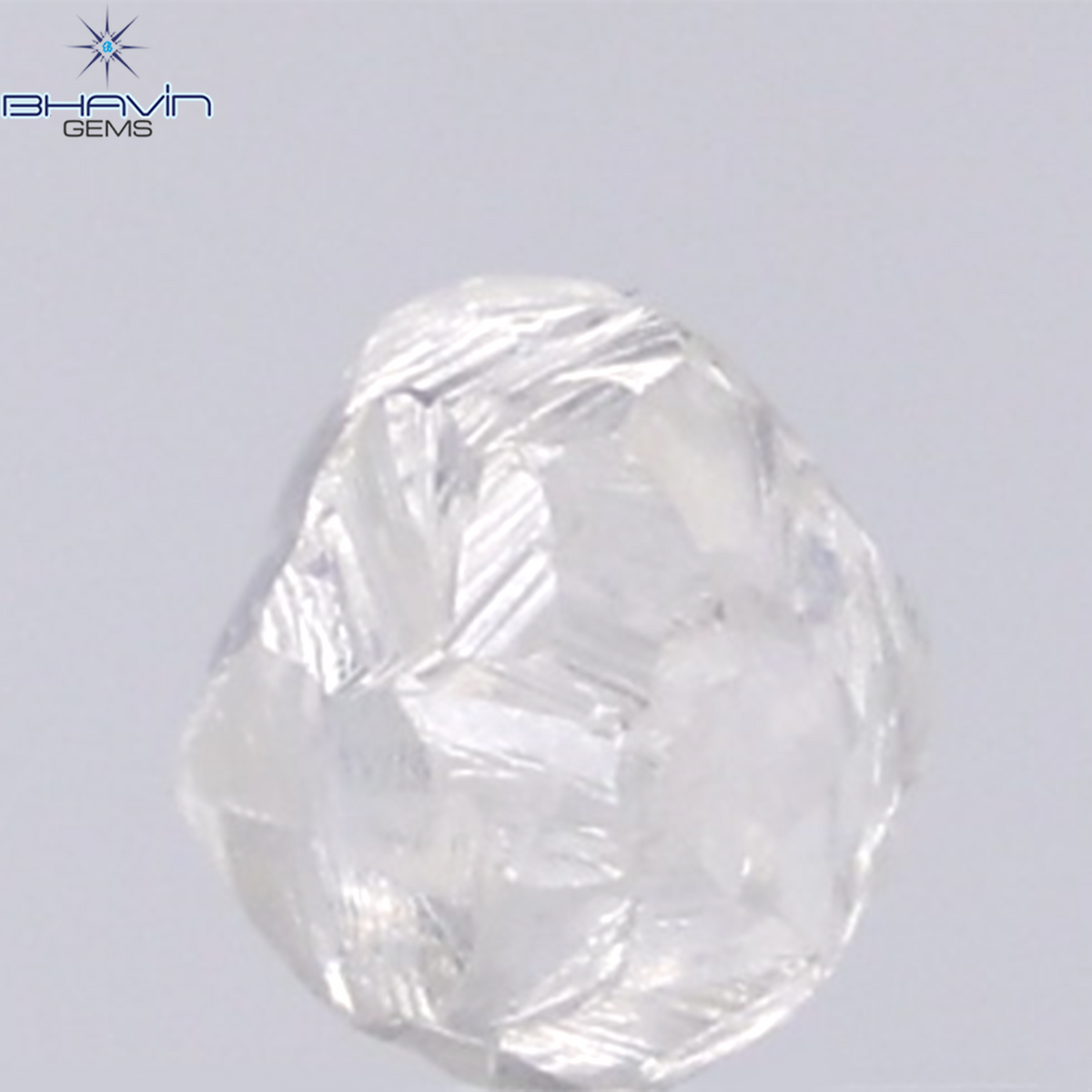 1.12 CT Natural Rough Diamond White Color Clarity VS (5.47 MM)