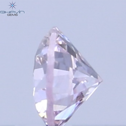 0.03 CT Natural Round Diamond Pink Color Clarity SI (1.90 MM)