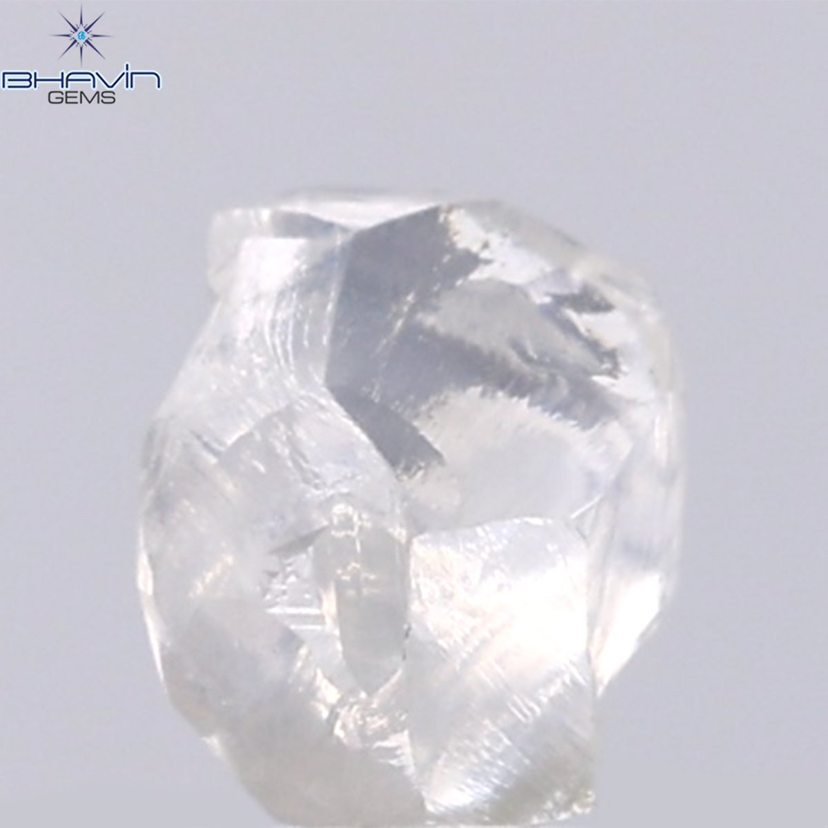 1.42 CT Natural Rough Diamond White Color Clarity VS (6.99 MM)