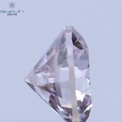0.02 CT Natural Round Diamond Pink Color Clarity SI (1.60 MM)