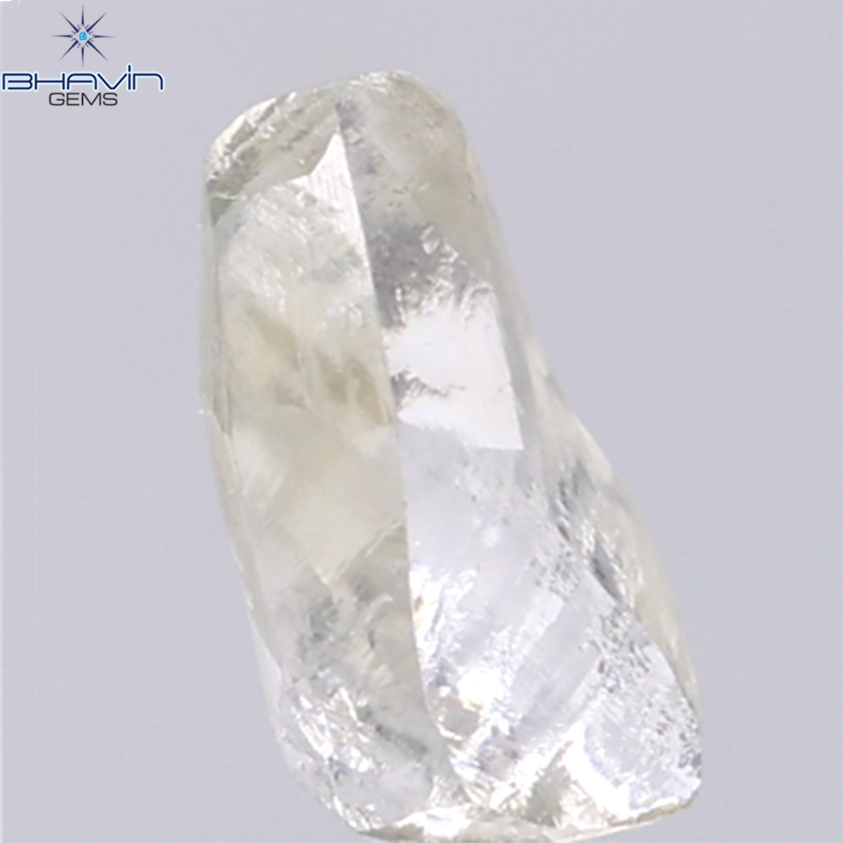 1.62 CT Natural Rough Diamond White Color Clarity VS (9.65 MM)