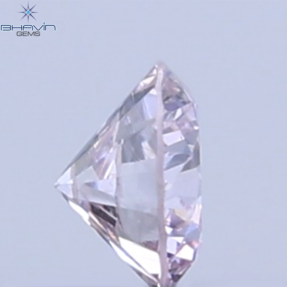 0.04 CT Natural Round Diamond Pink Color Clarity SI2 (2.0 MM)