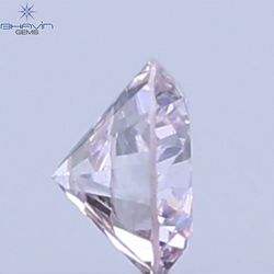 0.04 CT Natural Round Diamond Pink Color Clarity SI2 (2.0 MM)