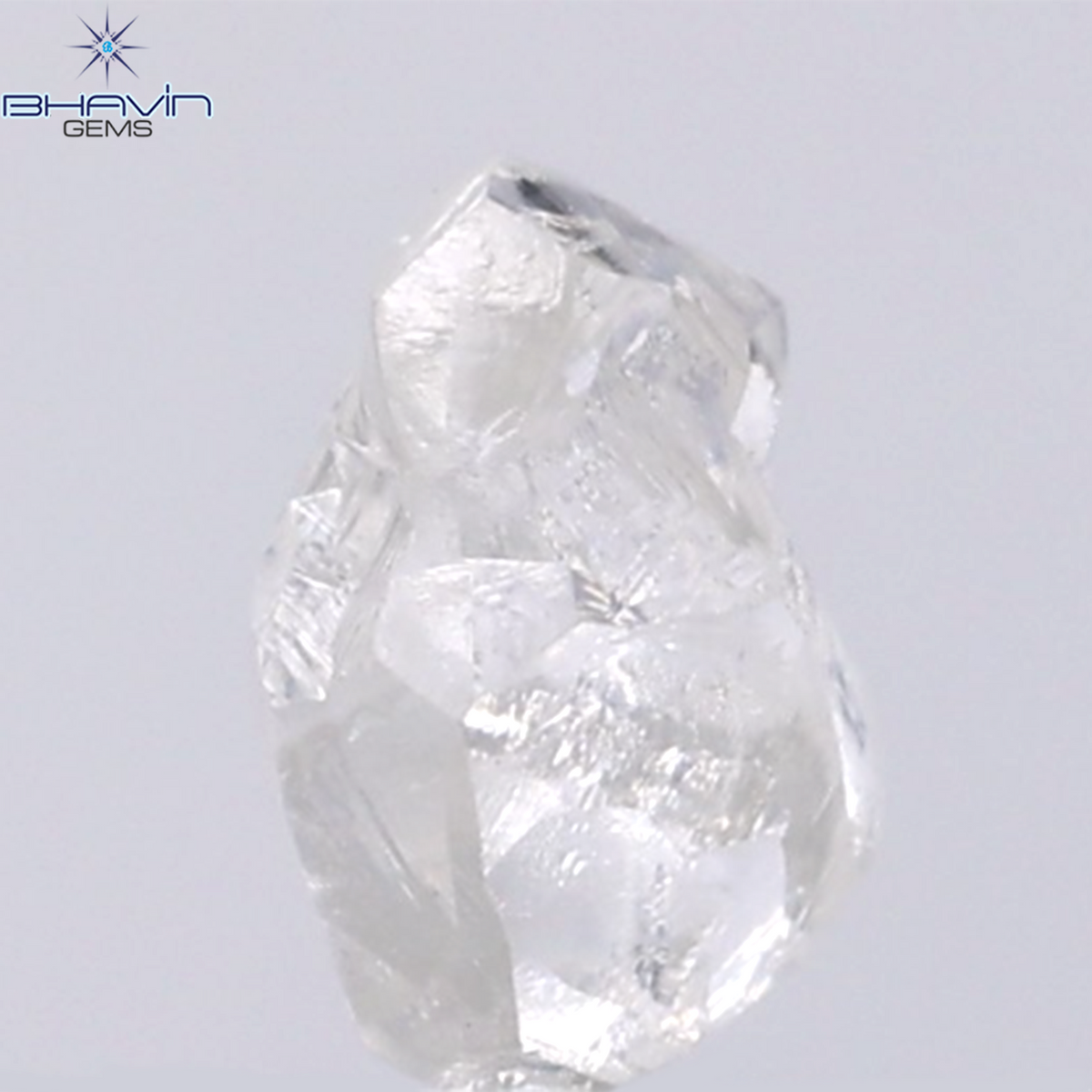 1.33 CT Natural Rough Diamond White Color Clarity VS (7.03 MM)