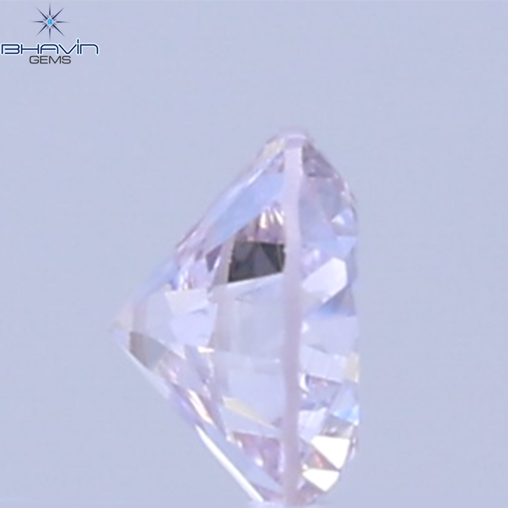 0.03 CT Natural Round Diamond Pink Color Clarity SI1 (1.9 MM)