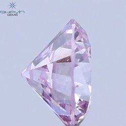 0.08 CT Natural Round Diamond Pink Color Clarity VS1 (2.70 MM)