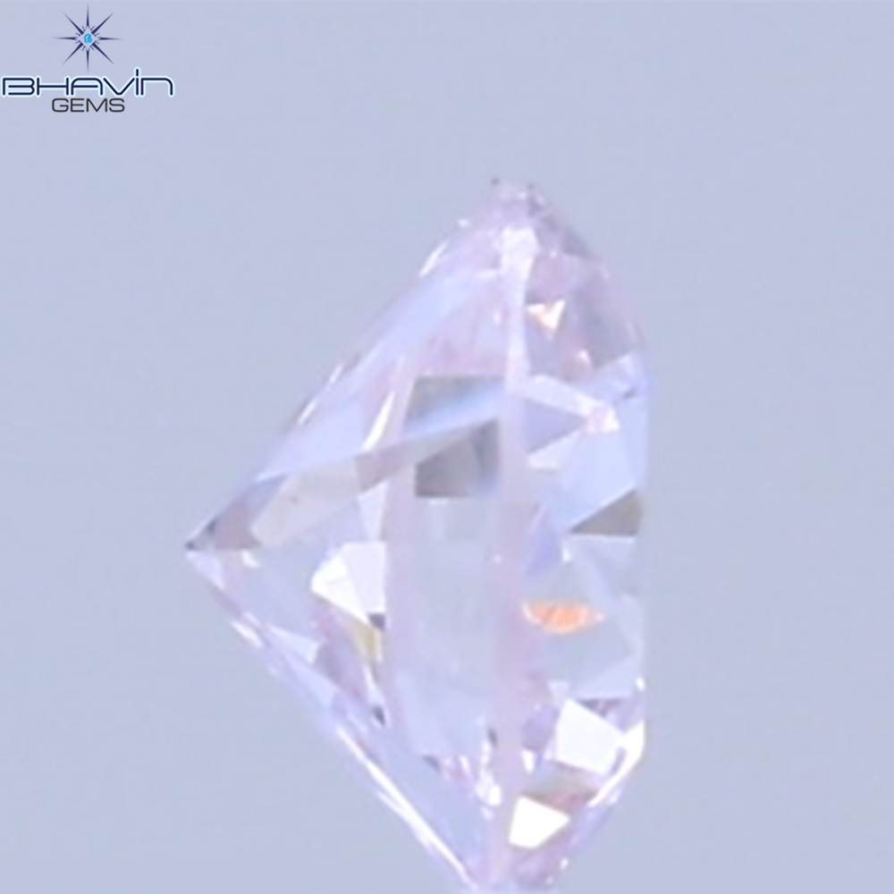 0.03 CT Natural Round Diamond Pink Color Clarity VS (1.9 MM)
