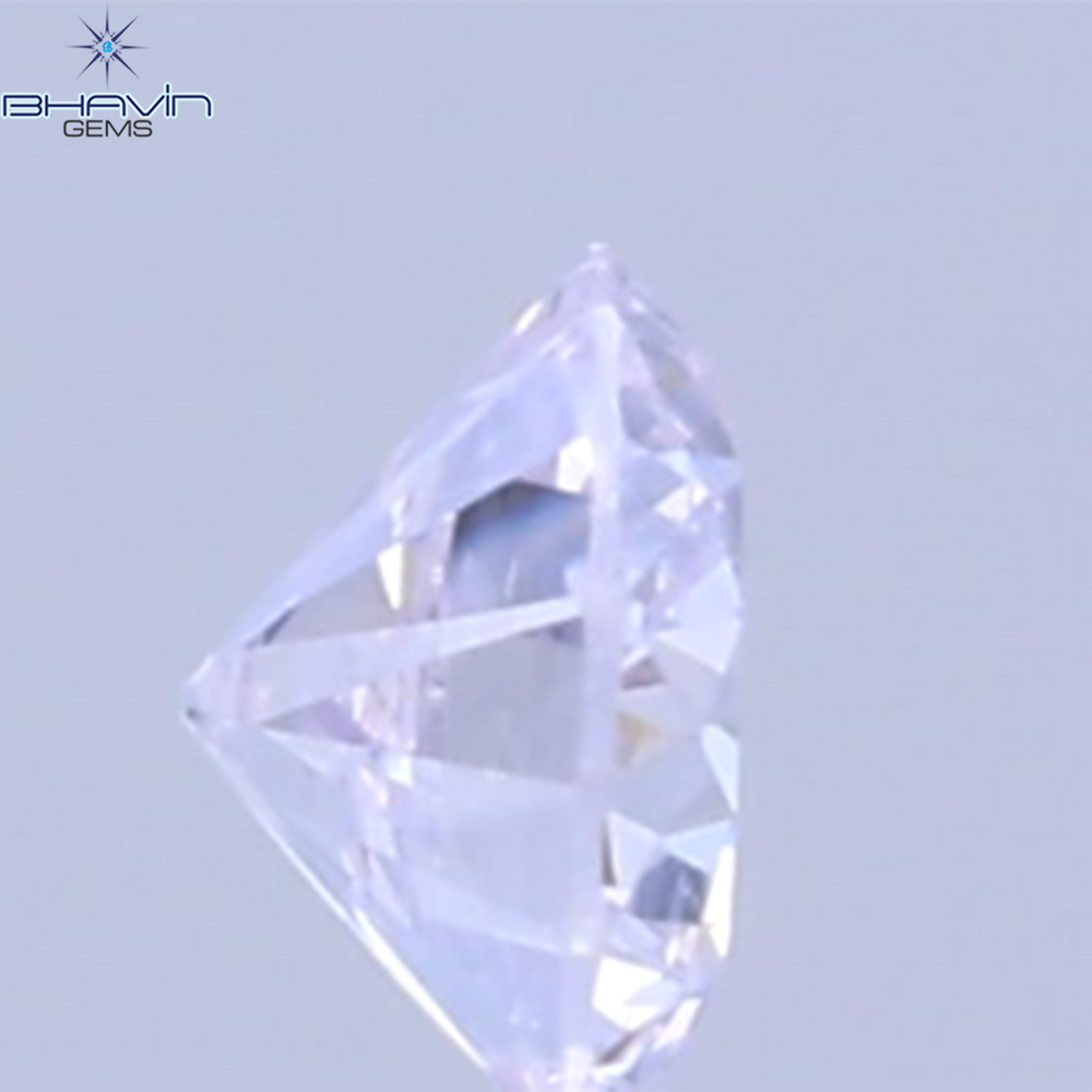 0.03 CT Natural Round Diamond Pink Color Clarity SI (1.9 MM)
