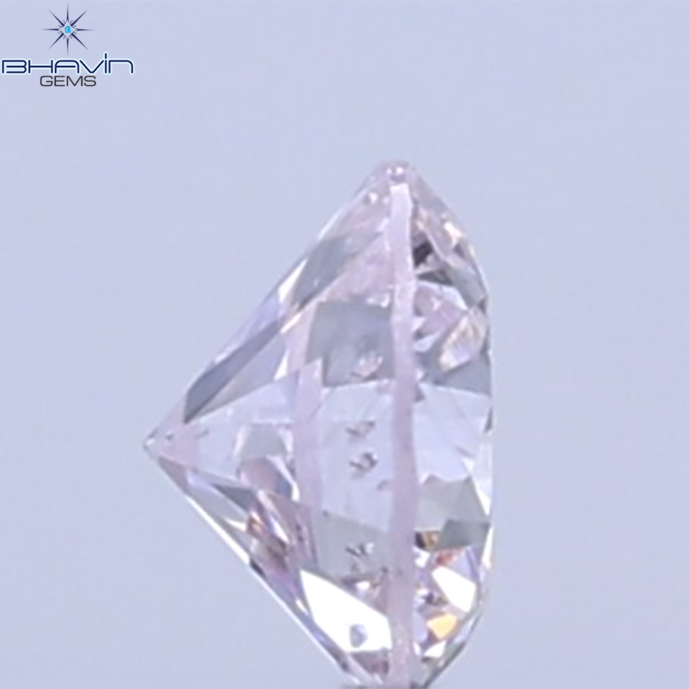 0.04 CT Natural Round Diamond Pink Color Clarity VS2 (2.0 MM)