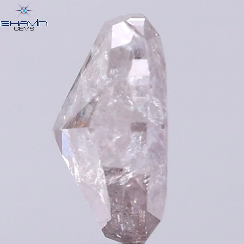 GIA認定 2.02 CT オーバルシェイプ 天然ダイヤモンド ピンクブラウンカラー (8.67 MM)
