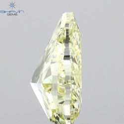 GIA認定 1.27 CT クッションダイヤモンド イエローカラー 天然ダイヤモンド VS1 クラリティ (5.97 MM)