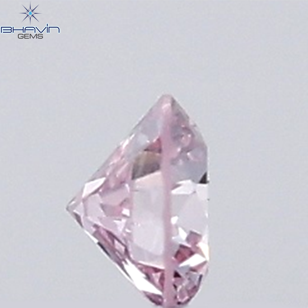 0.03 CT Round Natural Diamond Pink (Argyle) Color VS Clarity