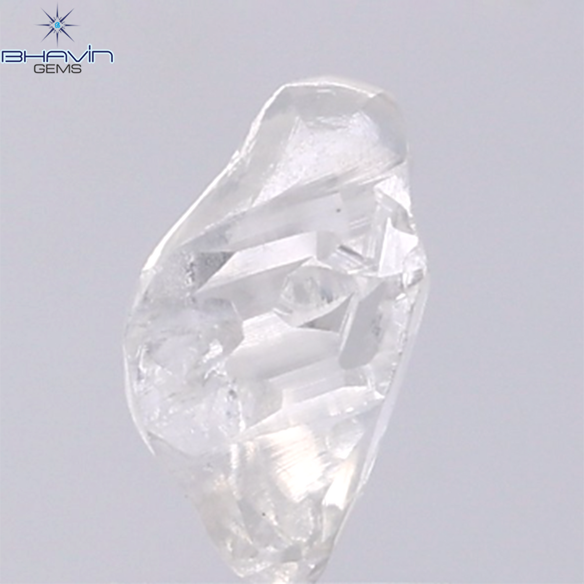 1.34 CT Natural Rough Diamond White Color Clarity VS (8.70 MM)
