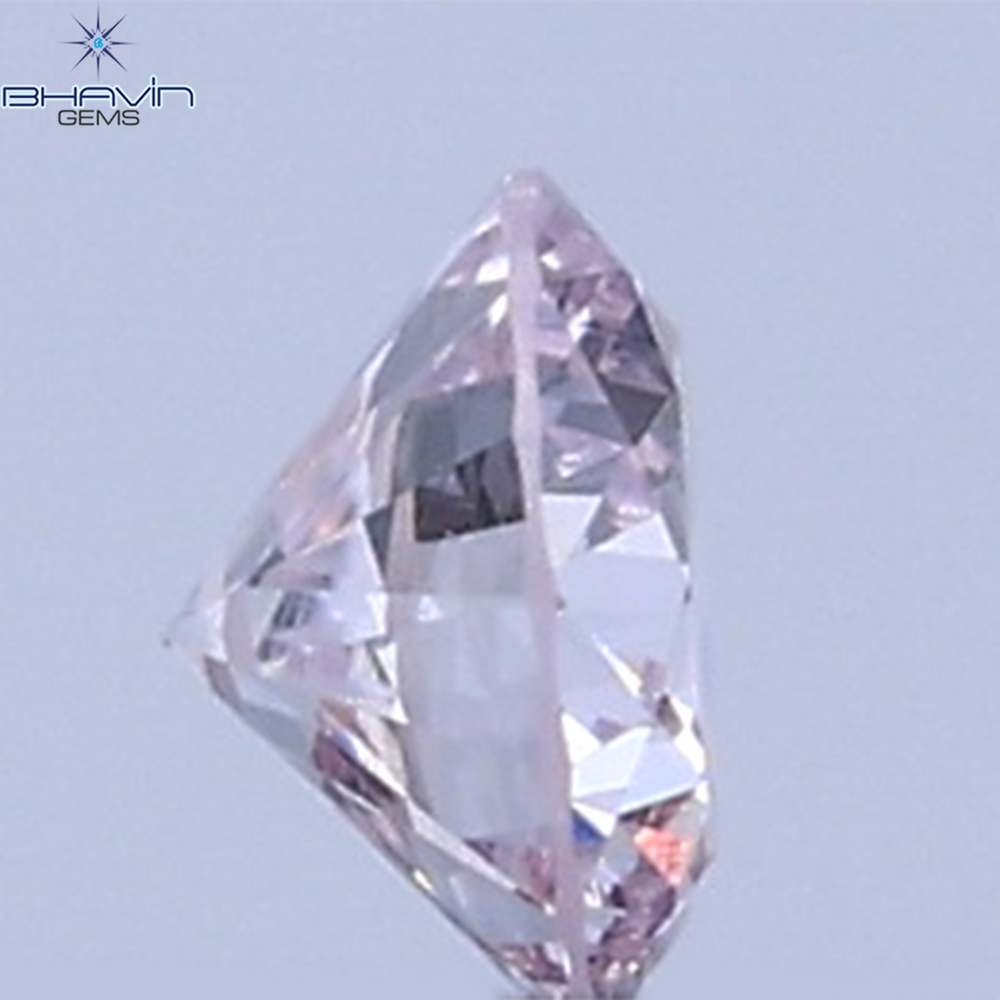 0.03 CT Natural Round Diamond Pink Color Clarity VS2 (1.90 MM)