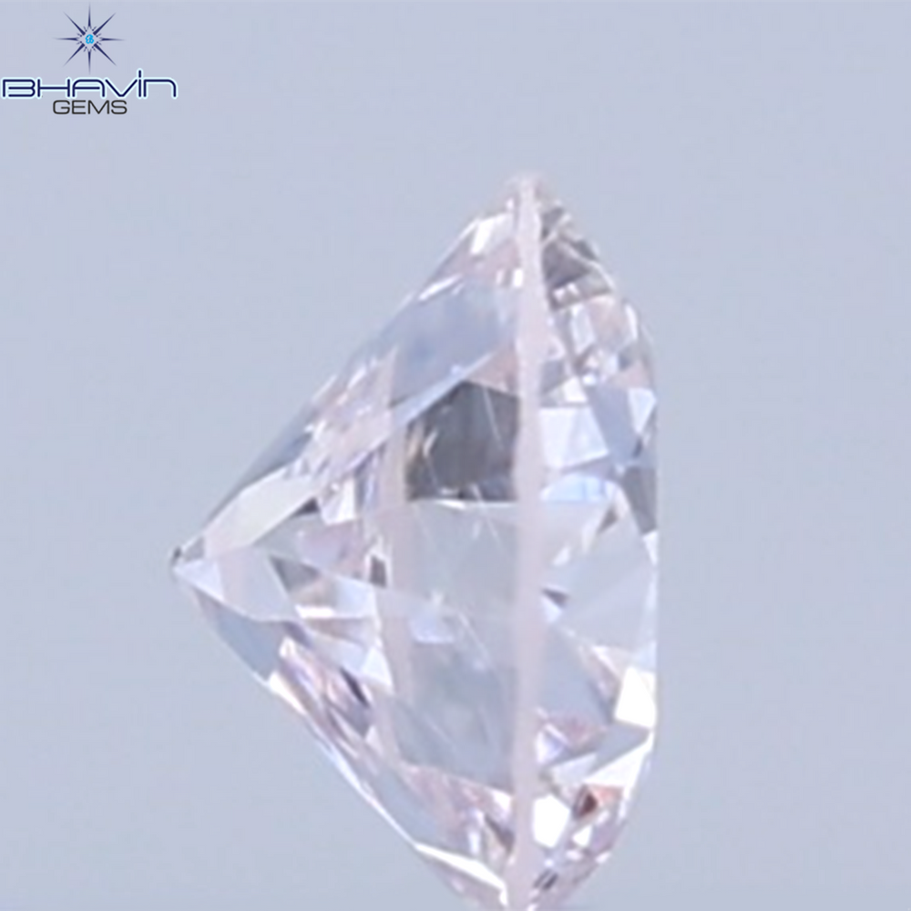 0.04 CT Natural Round Diamond Pink Color Clarity VS2 (2.00 MM)