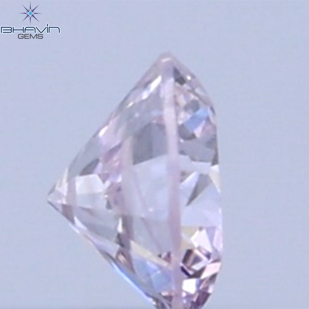 0.03 CT Natural Round Diamond Pink Color Clarity VS2 (1.90 MM)