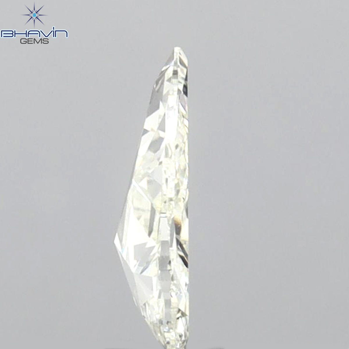 0.80 CT ペアシェイプ 天然ダイヤモンド ホワイトカラー VS1 クラリティ (8.65 MM)