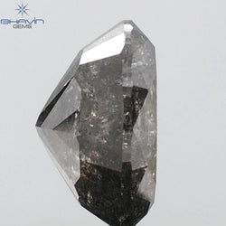 1.25 CT Oval Shape Natural Diamond Salt And Papper Color I3 Clarity (7.28 MM)