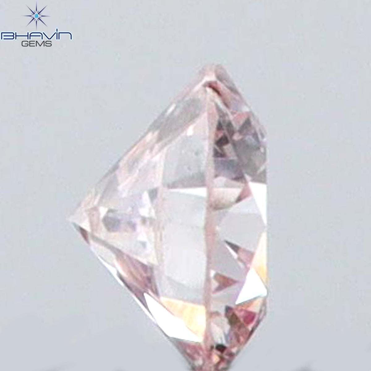 0.02 CT Round Shape Natural Diamond Pink (Argyle) Color VS2 Clarity (1.44 MM)
