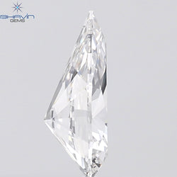 GIA Cerified 1.23 CT Pear Shape Natural Diamond G Color VS1 Clarity (9.72 MM)