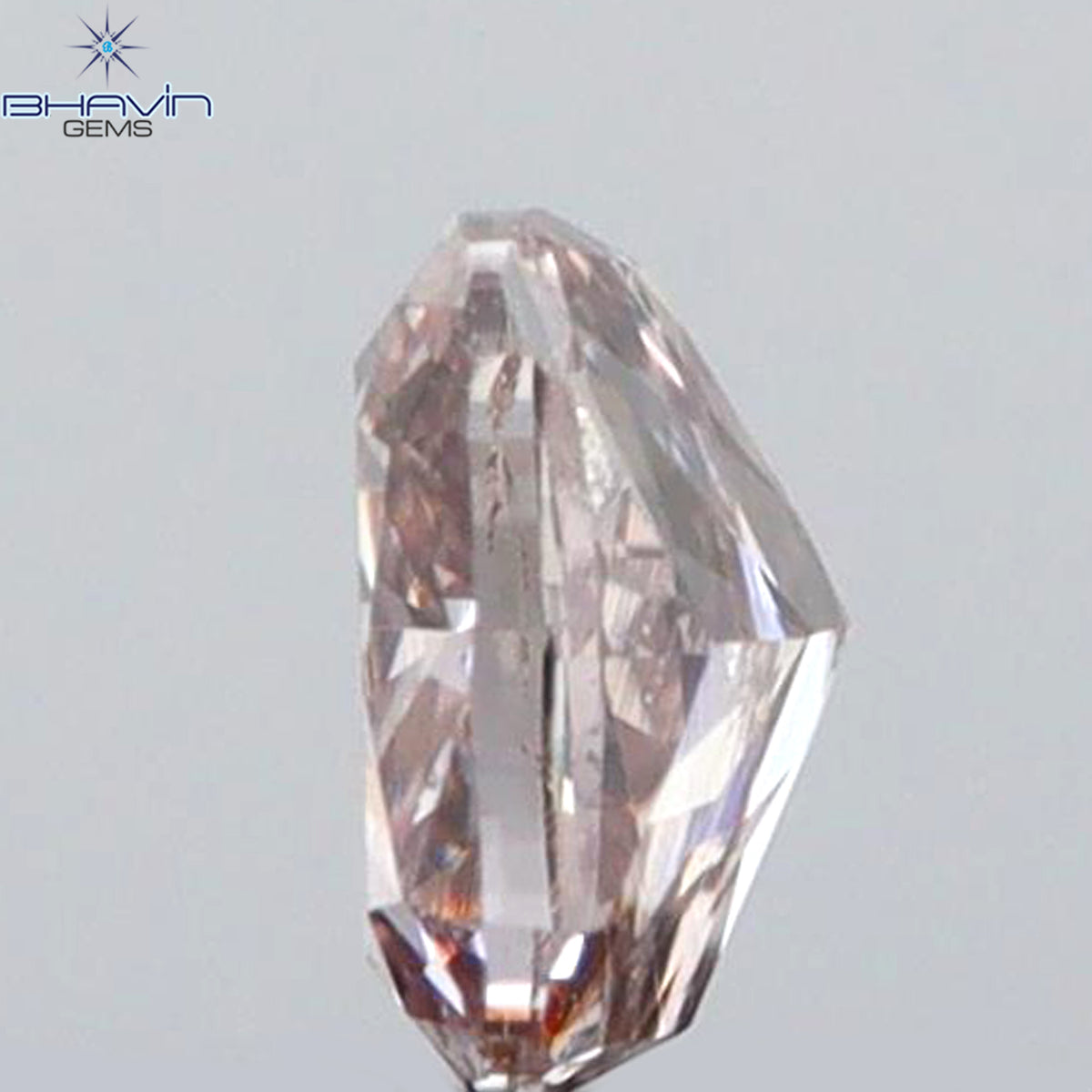 0.05 CT クッションシェイプ 天然ダイヤモンド ピンクカラー VS2 クラリティ (2.28 MM)