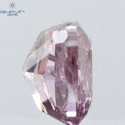 0.22 CT Cushion Shape Natural Diamond Pink Color I3 Clarity (3.31 MM)