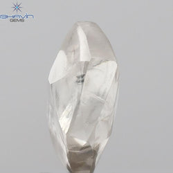 2.66 CT CT Rough Shape Natural Diamond Brown Color SI1 Clarity (9.17 MM)