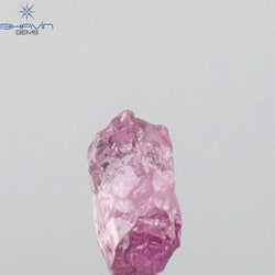 0.10 CT Rough Natural Diamond Pink Color I2 Clarity (3.50 MM)