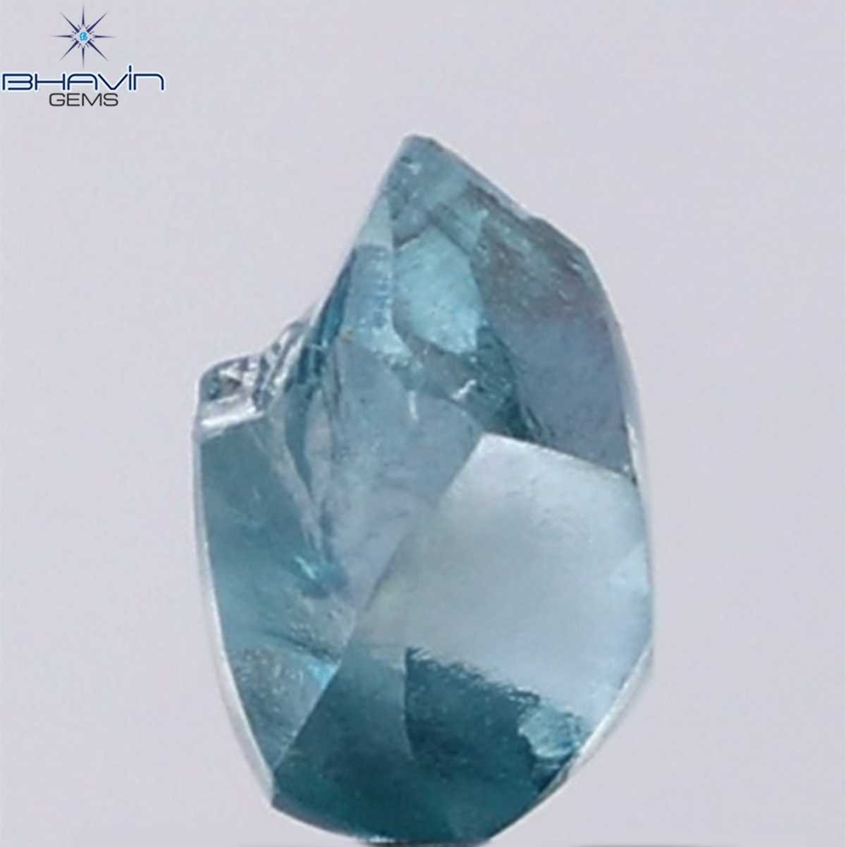 0.49 CT ラフシェイプ ナチュラル ダイヤモンド ピンク色 I3 クラリティ (4.90 MM)