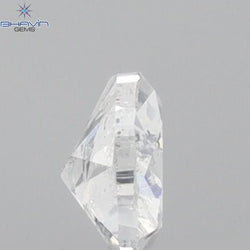 0.25 CT Heart Shape Natural Diamond White Color I1 Clarity (3.98 MM)