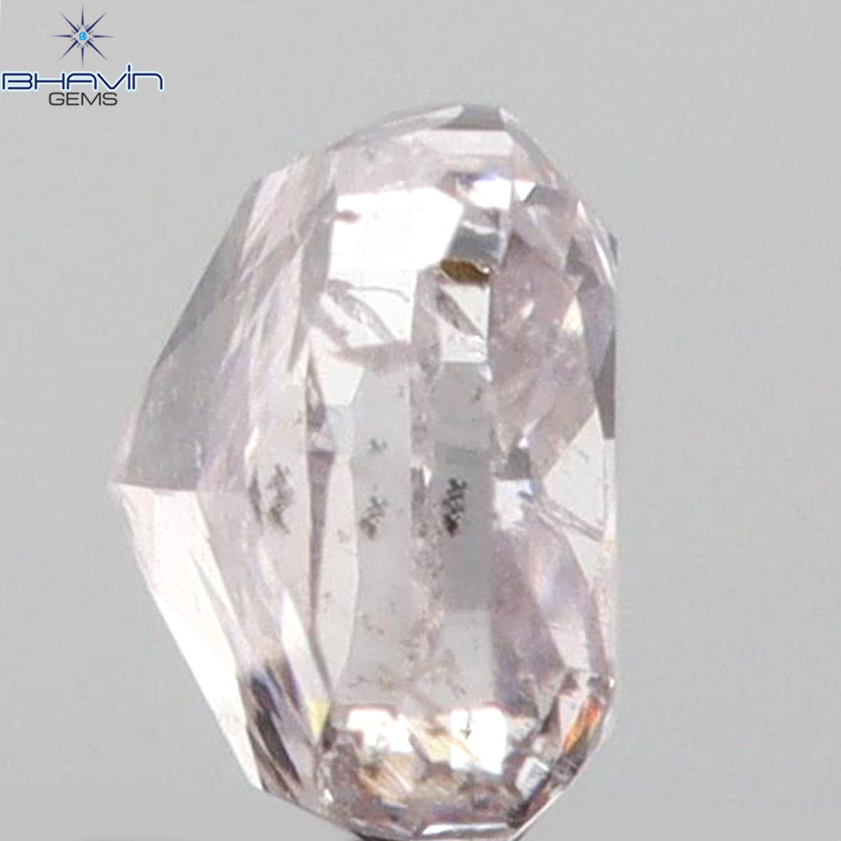 0.14 CT Natural Cushion Diamond Pink Color Clarity SI2 (2.83 MM)