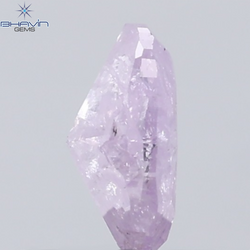 0.36 CT Oval Diamond Natural Pink Color I3 Clarity (5.33 MM)