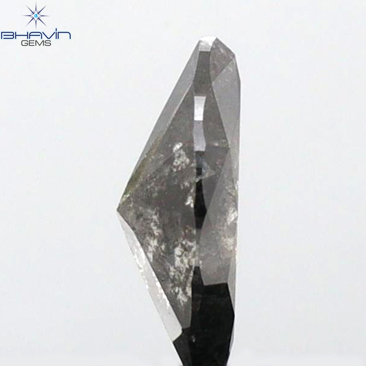 0.46 CT Marquise Shape Natural Loose Diamond Salt And pepper Color I3 Clarity (7.07 MM)