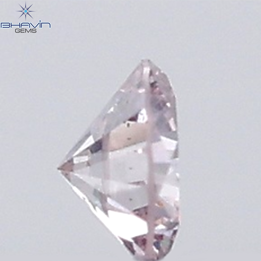 0.03 CT Round Natural Diamond Pink (Argyle) Color VS-SI Clarity