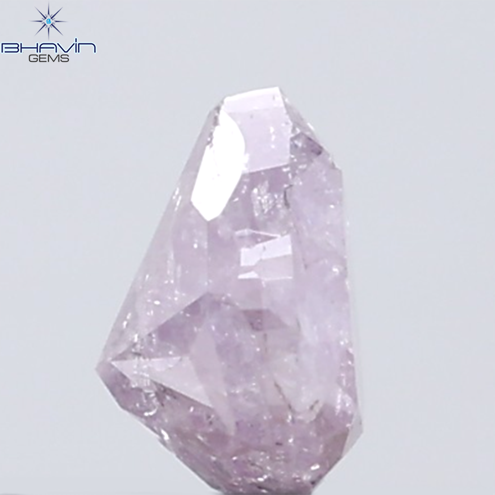 0.32 CT Pear Diamond Natural Pink Color I3 Clarity (4.31 MM)