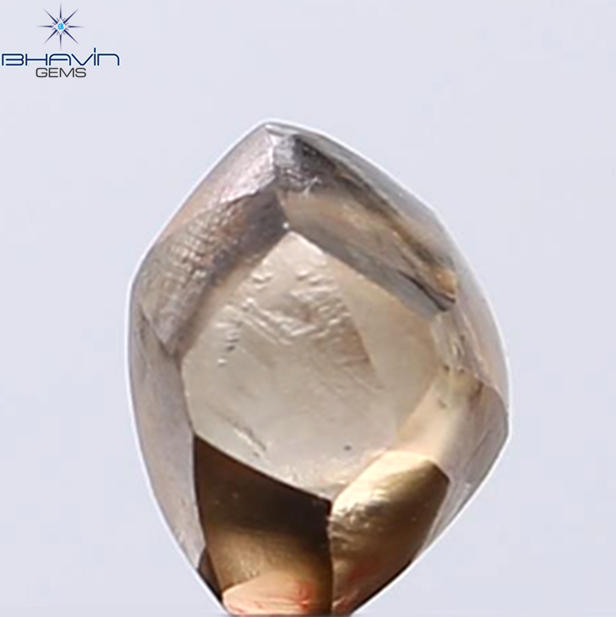 1.75 CT Natural Rough Diamond Dark Brown Color Clarity VS (7.38 MM)