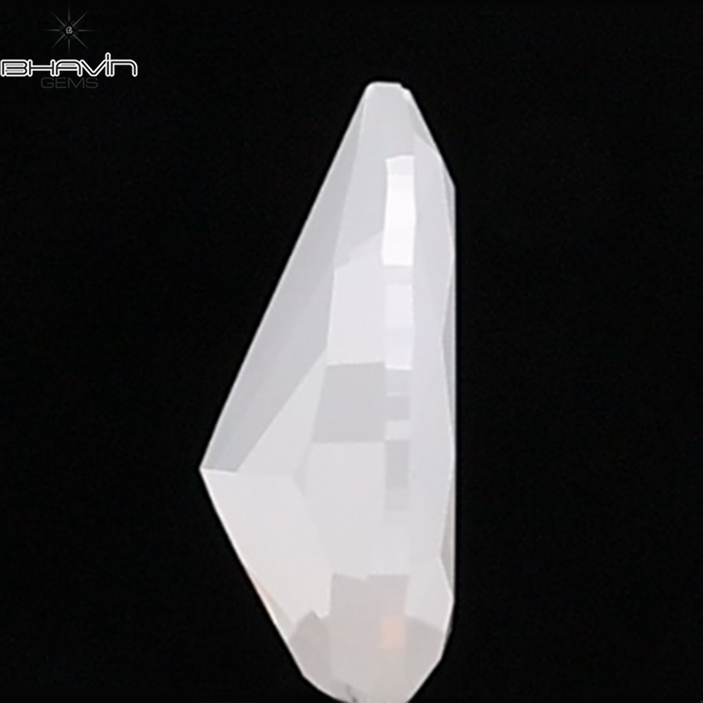 0.39 CT Pear Diamond Natural White Color VS2 Clarity (5.89 MM)