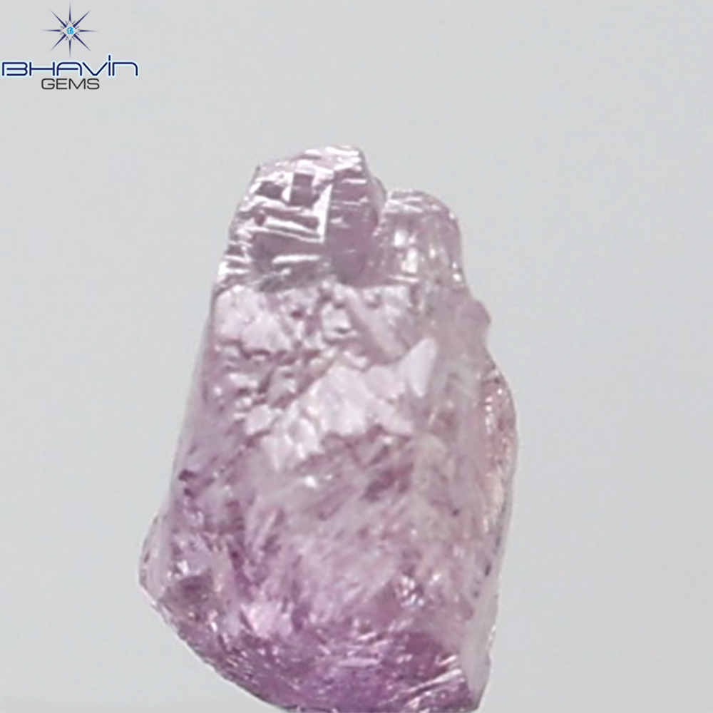 0.32 CT Rough Shape Natural Diamond Pink Color SI1 Clarity (3.31 MM)