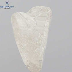 2.30 CT Rough Shape Natural Diamond White Color VS2 Clarity (9.62  MM)