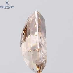 1.28 CT Shield Natural Brown Diamond SI1 Clarity (7.25 MM)