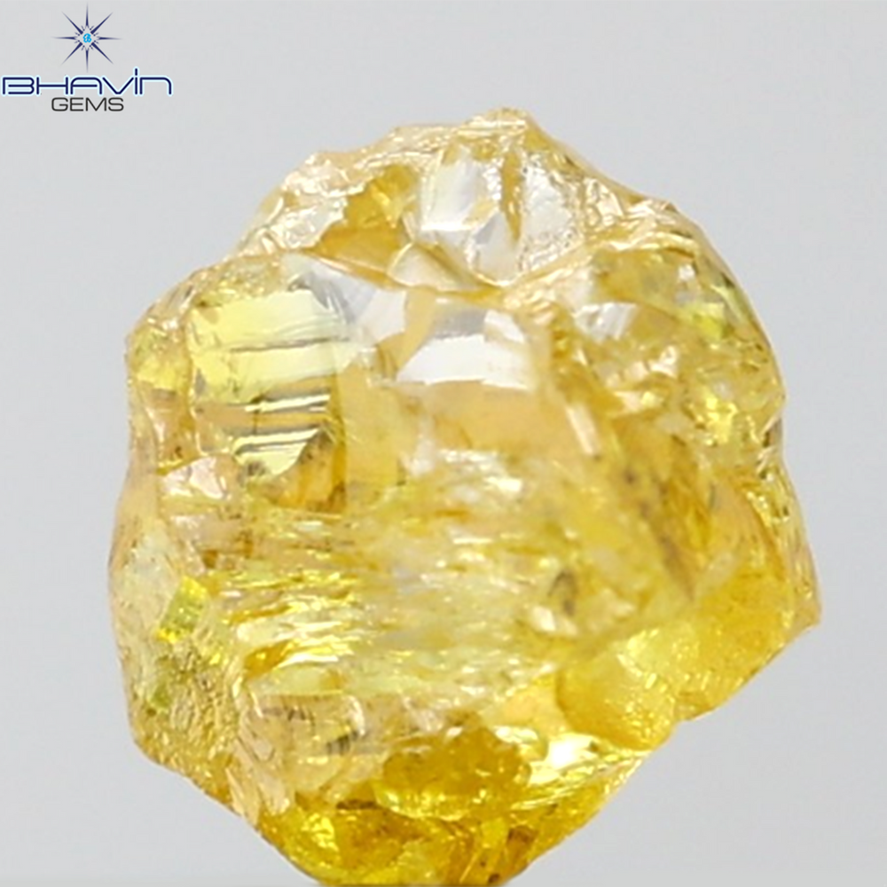 0.90 CT ラフ シェイプ ナチュラル ダイヤモンド ホワイト カラー VS1 クラリティ (5.95 MM)